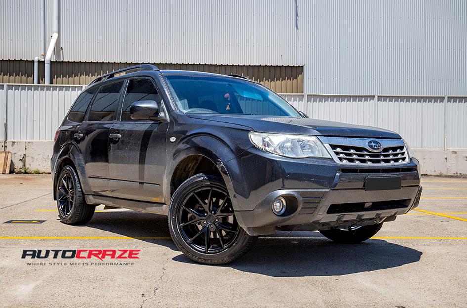 SUBARU FORESTER MISANO MATTE BLACK
